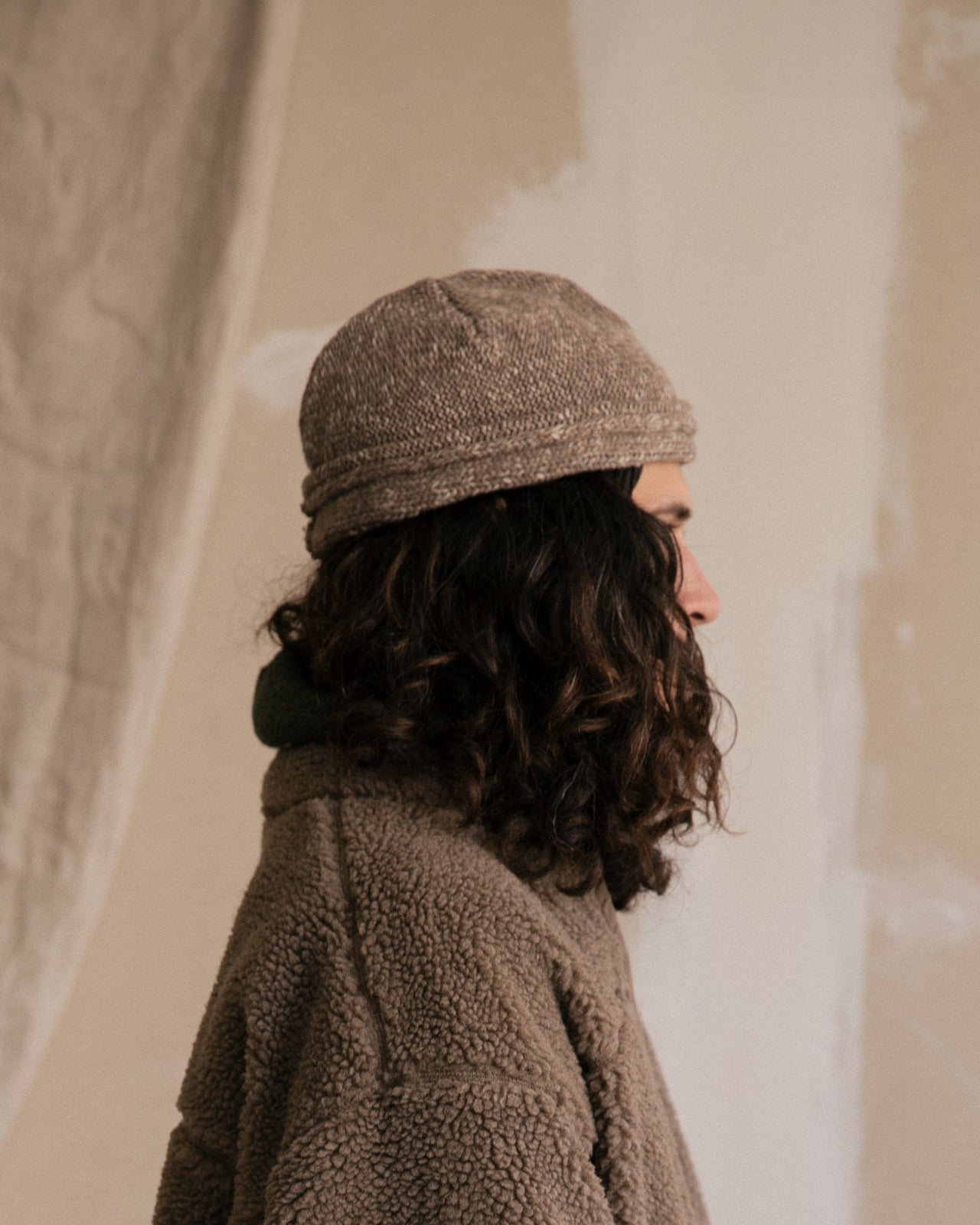 Maha Hat - Ecru / Brown