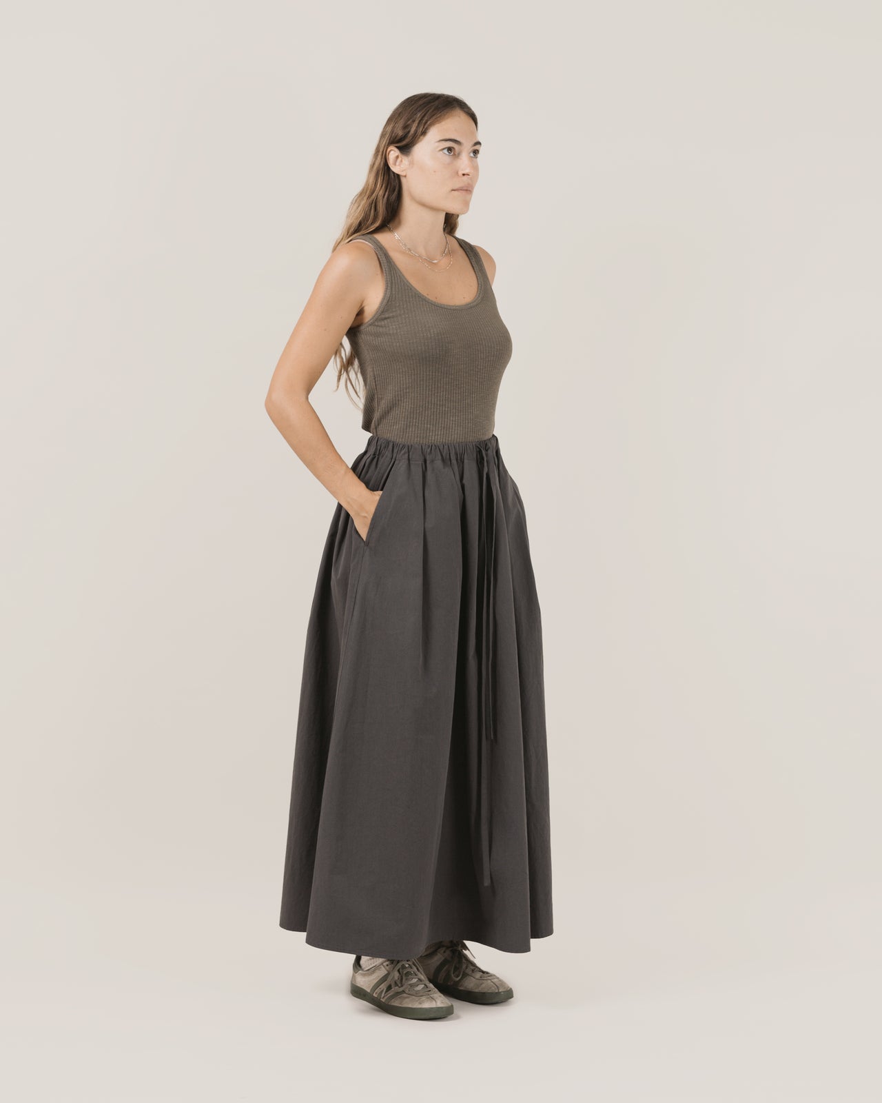 Bunch Skirt [W] - Charcoal