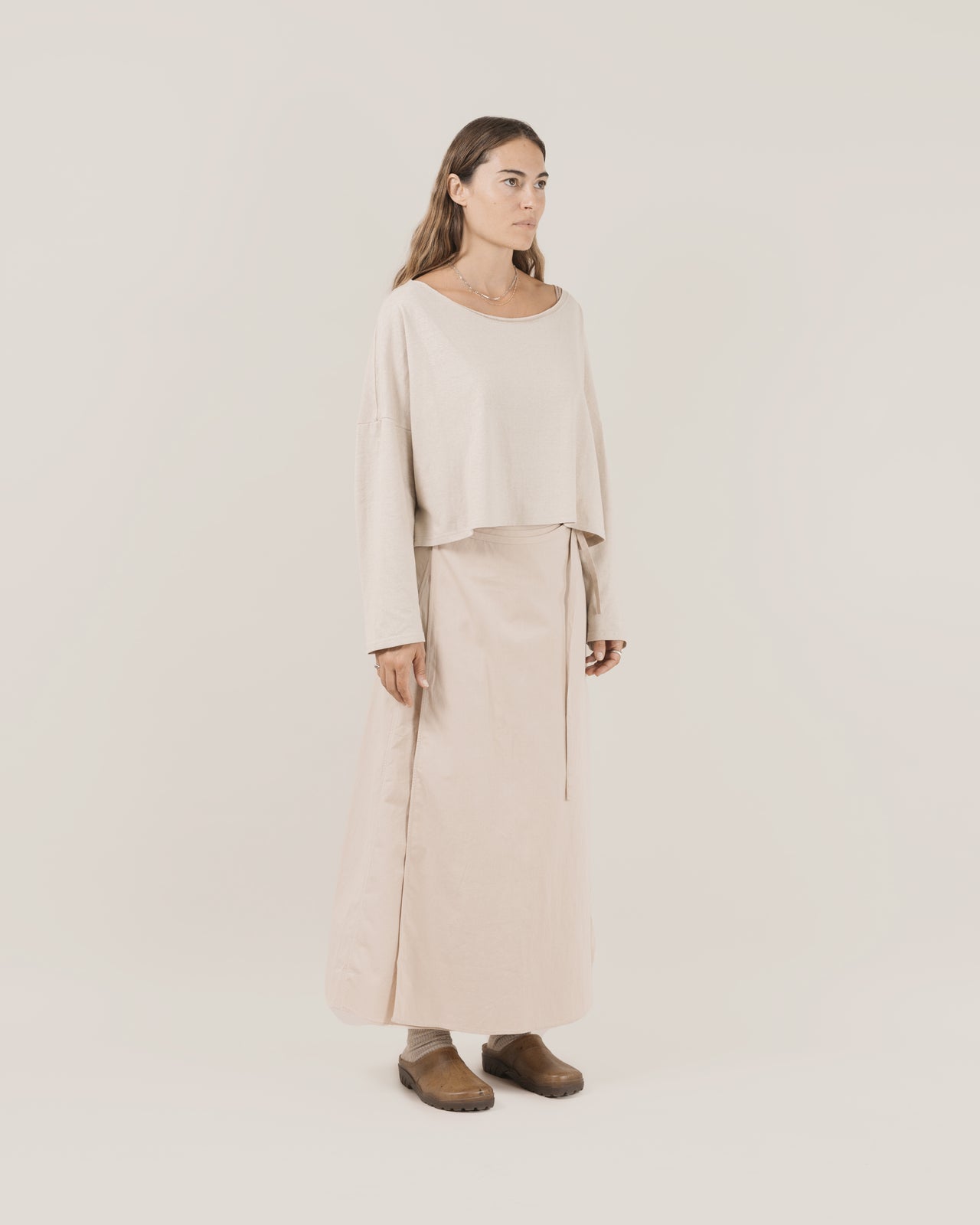 Wrap Skirt [W] - Stone