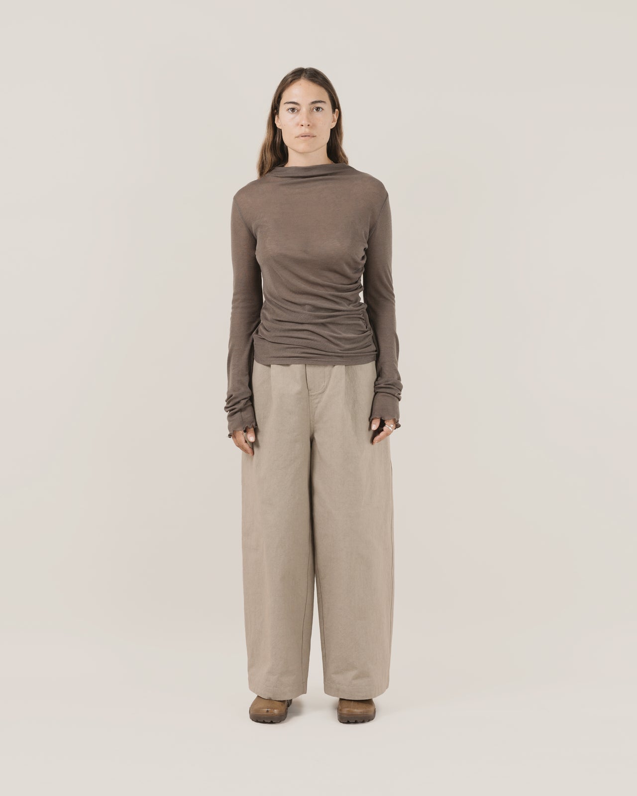 Bulb Pant [W] - Dark Khaki