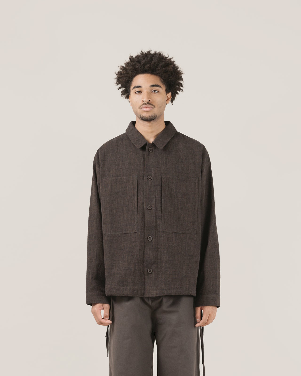 Judo Shirt - Speckled Brown