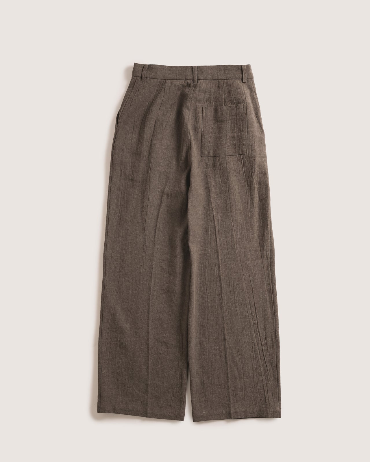 Wide Leg Tailored Trouser [W] - Charcoal